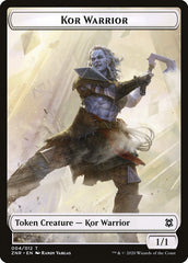 Kor Warrior Token [Zendikar Rising] | Cards and Coasters CA