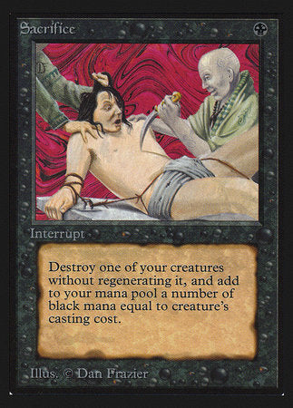 Sacrifice (CE) [Collectors’ Edition] | Cards and Coasters CA