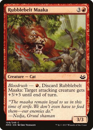Rubblebelt Maaka [Modern Masters 2017] | Cards and Coasters CA