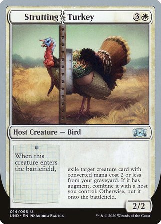 Strutting Turkey [Unsanctioned] | Cards and Coasters CA