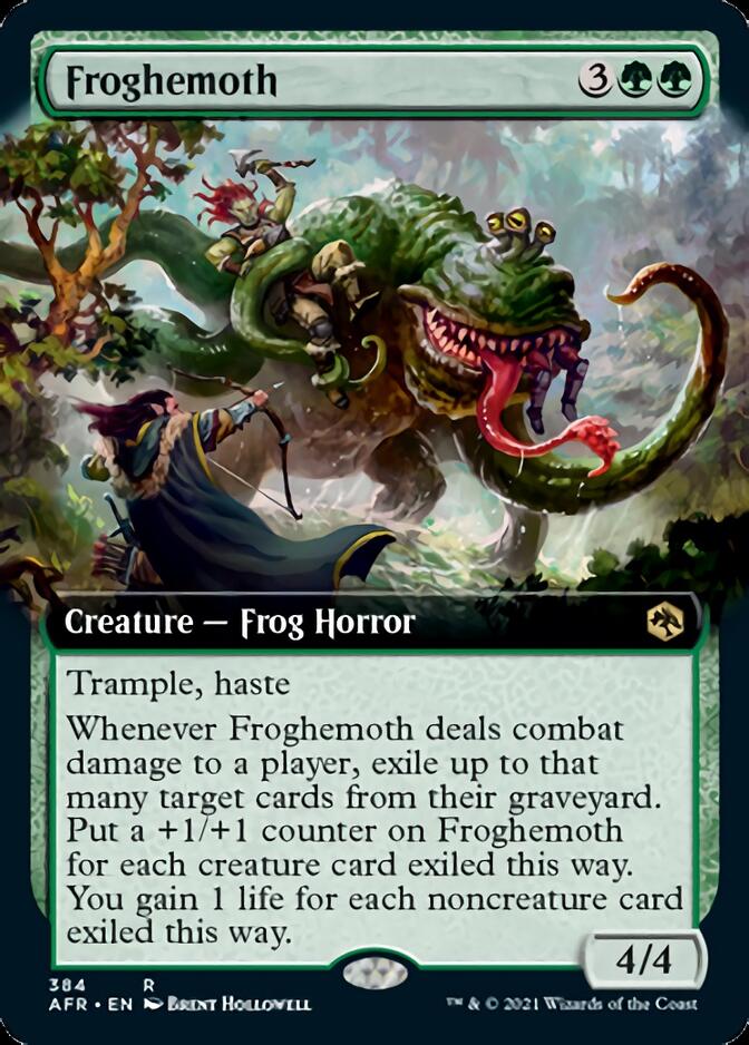 Froghemoth (Extended) [Dungeons & Dragons: Adventures in the Forgotten Realms] | Cards and Coasters CA