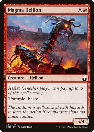 Magma Hellion [Battlebond] | Cards and Coasters CA