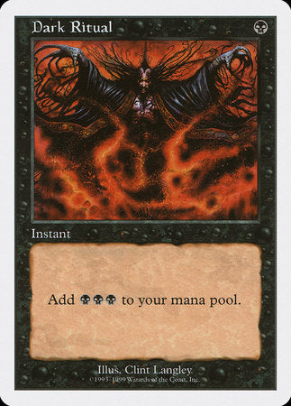 Dark Ritual [Battle Royale Box Set] | Cards and Coasters CA