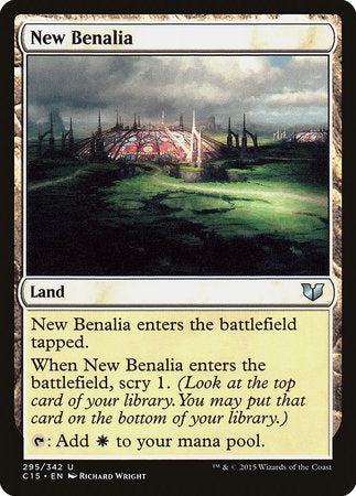 New Benalia [Commander 2015] | Cards and Coasters CA