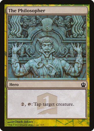 The Philosopher [Theros Hero's Path] | Cards and Coasters CA