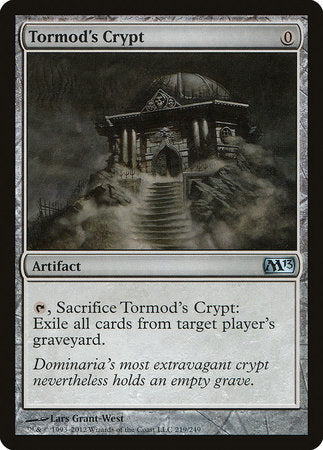 Tormod's Crypt [Magic 2013] | Cards and Coasters CA