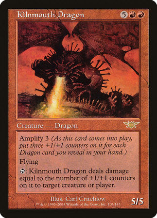 Kilnmouth Dragon [Legions] | Cards and Coasters CA
