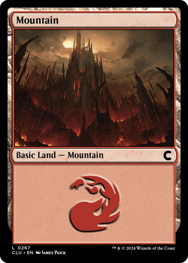 Mountain (0267) [Ravnica: Clue Edition] | Cards and Coasters CA