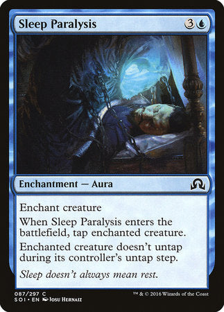 Sleep Paralysis [Shadows over Innistrad] | Cards and Coasters CA