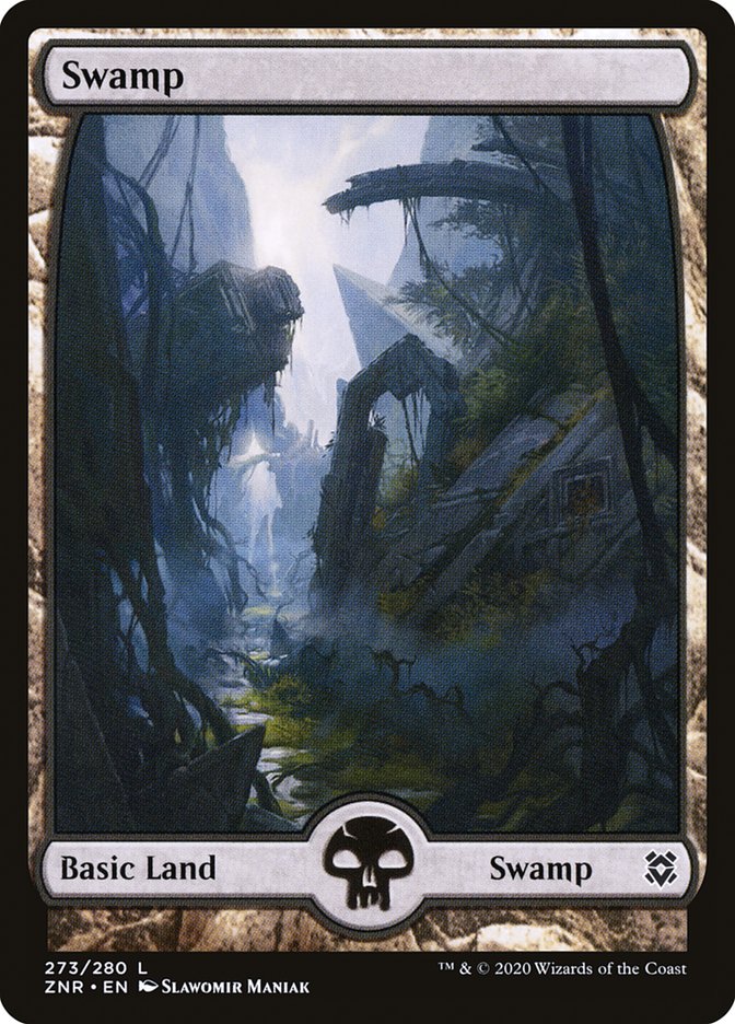 Swamp (273) [Zendikar Rising] | Cards and Coasters CA