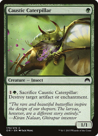 Caustic Caterpillar [Magic Origins] | Cards and Coasters CA