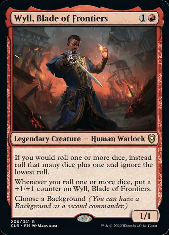 Wyll, Blade of Frontiers [Commander Legends: Battle for Baldur's Gate] | Cards and Coasters CA