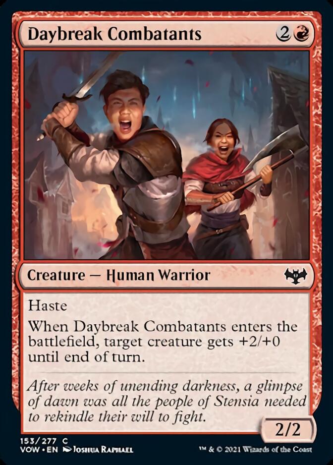 Daybreak Combatants [Innistrad: Crimson Vow] | Cards and Coasters CA