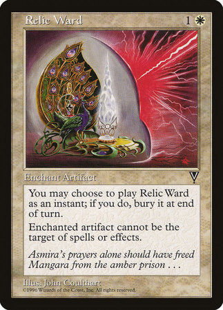 Relic Ward [Visions] | Cards and Coasters CA