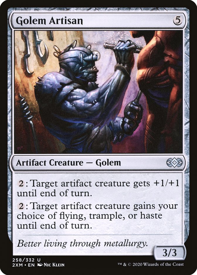 Golem Artisan [Double Masters] | Cards and Coasters CA