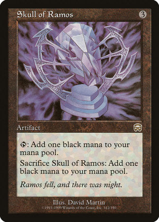 Skull of Ramos [Mercadian Masques] | Cards and Coasters CA