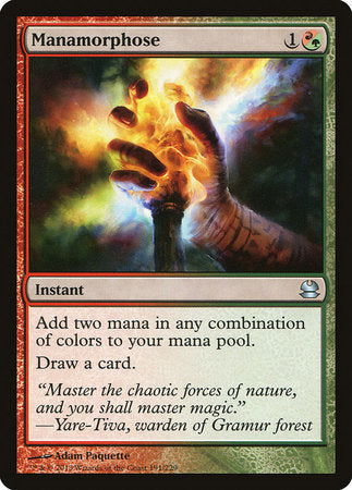 Manamorphose [Modern Masters] | Cards and Coasters CA