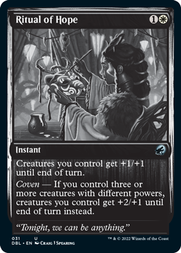 Ritual of Hope [Innistrad: Double Feature] | Cards and Coasters CA