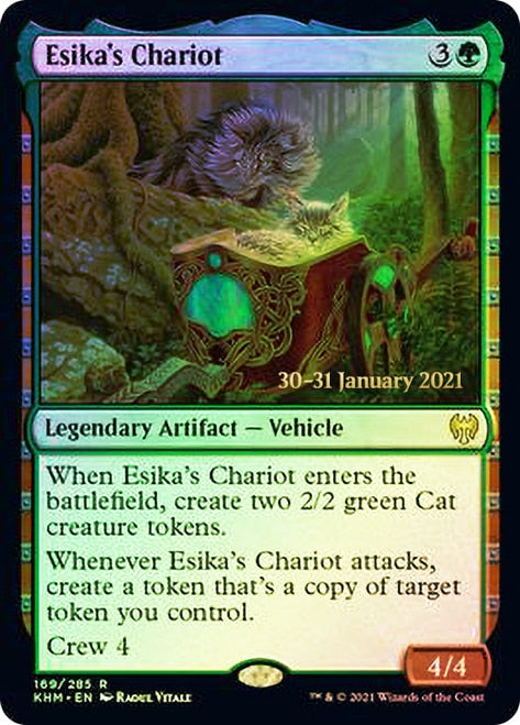 Esika's Chariot  [Kaldheim Prerelease Promos] | Cards and Coasters CA