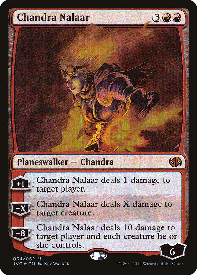 Chandra Nalaar [Duel Decks Anthology] | Cards and Coasters CA