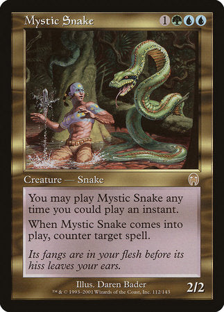 Mystic Snake [Apocalypse] | Cards and Coasters CA