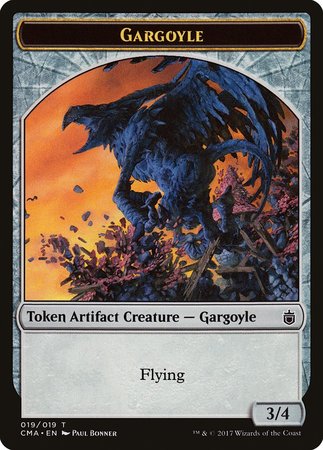 Gargoyle Token (019) [Commander Anthology Tokens] | Cards and Coasters CA