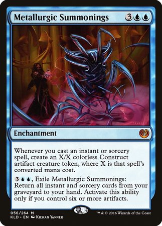 Metallurgic Summonings [Kaladesh] | Cards and Coasters CA