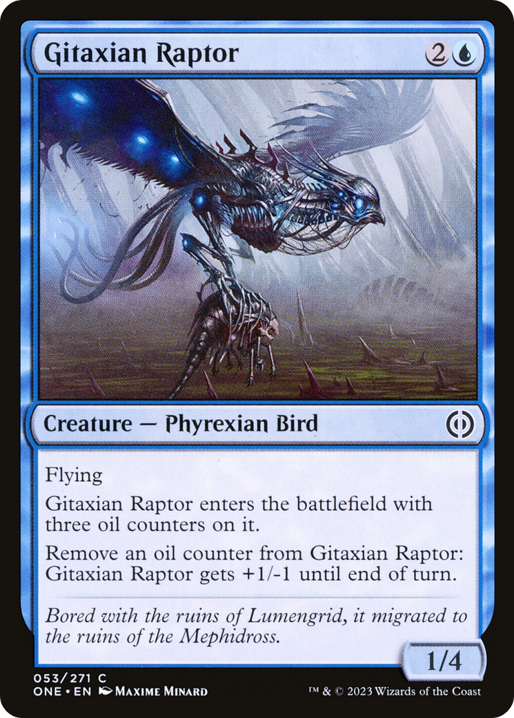 Gitaxian Raptor [Phyrexia: All Will Be One] | Cards and Coasters CA