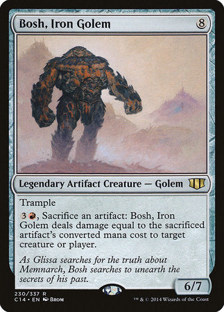 Bosh, Iron Golem [Commander 2014] | Cards and Coasters CA