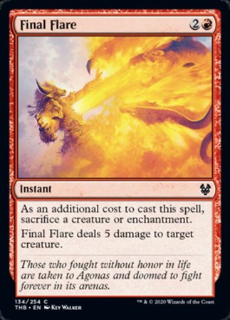 Final Flare [Theros Beyond Death] | Cards and Coasters CA