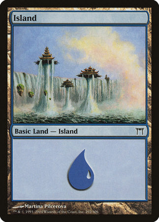 Island (292) [Champions of Kamigawa] | Cards and Coasters CA