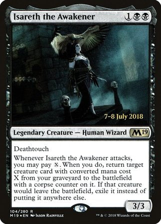 Isareth the Awakener [Core Set 2019 Promos] | Cards and Coasters CA