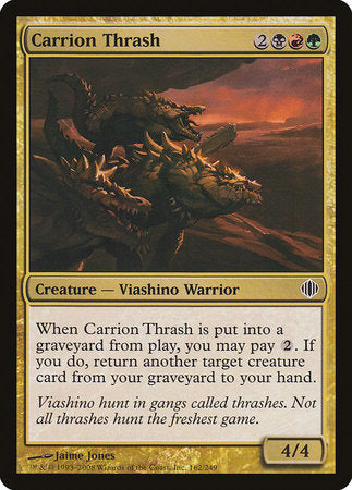 Carrion Thrash [Shards of Alara] | Cards and Coasters CA