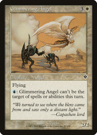 Glimmering Angel [Invasion] | Cards and Coasters CA
