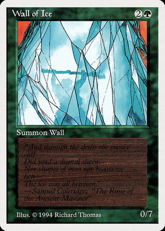 Wall of Ice [Summer Magic / Edgar] | Cards and Coasters CA