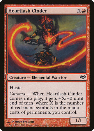 Heartlash Cinder [Eventide] | Cards and Coasters CA