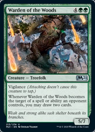 Warden of the Woods [Core Set 2021] | Cards and Coasters CA