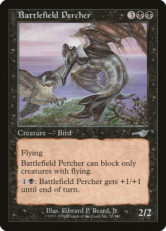 Battlefield Percher [Nemesis] | Cards and Coasters CA