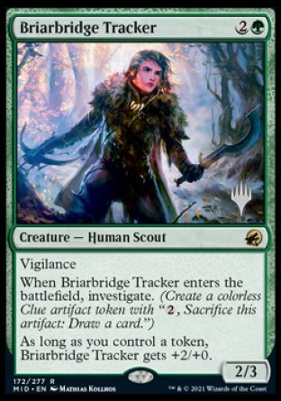 Briarbridge Tracker (Promo Pack) [Innistrad: Midnight Hunt Promos] | Cards and Coasters CA