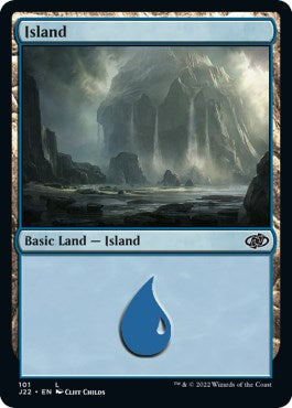 Island (101) [Jumpstart 2022] | Cards and Coasters CA