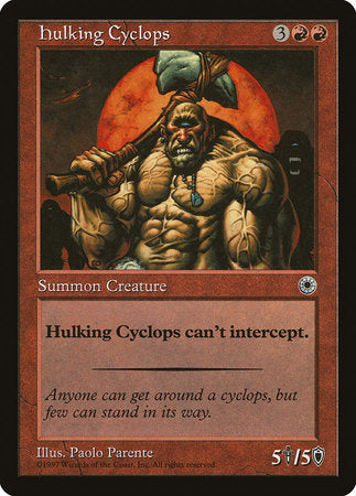 Hulking Cyclops [Portal] | Cards and Coasters CA