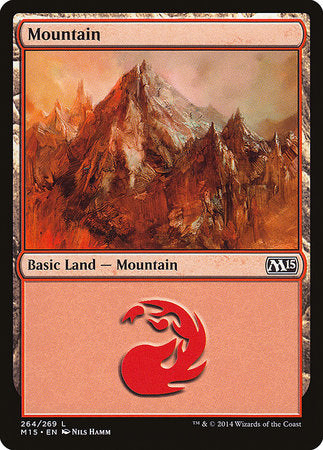 Mountain (264) [Magic 2015] | Cards and Coasters CA