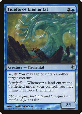 Tideforce Elemental [Worldwake] | Cards and Coasters CA