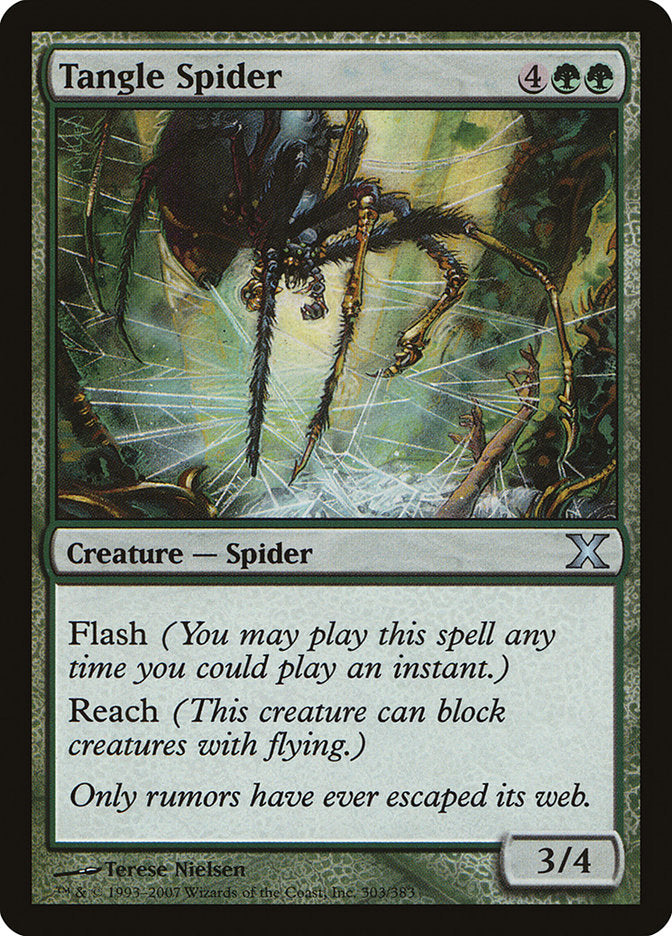 Tangle Spider [Tenth Edition] | Cards and Coasters CA