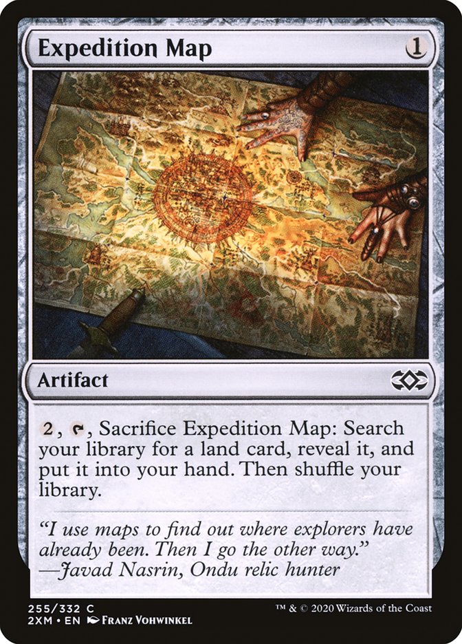 Expedition Map [Double Masters] | Cards and Coasters CA