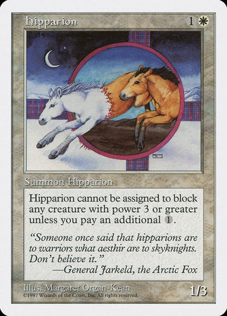 Hipparion [Fifth Edition] | Cards and Coasters CA