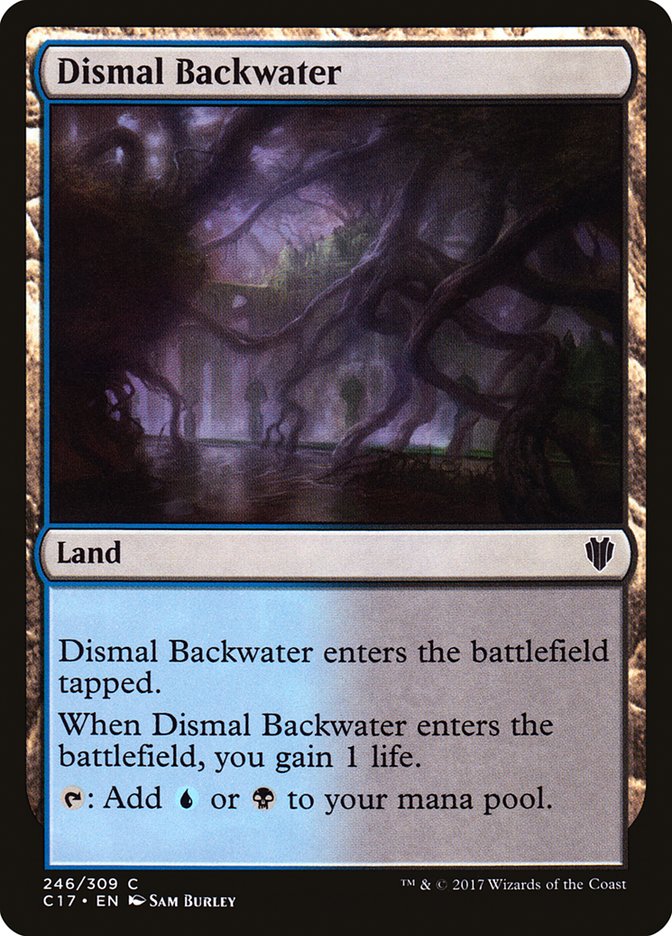 Dismal Backwater [Commander 2017] | Cards and Coasters CA