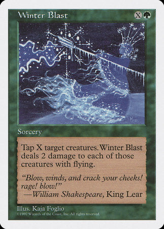 Winter Blast [Fifth Edition] | Cards and Coasters CA