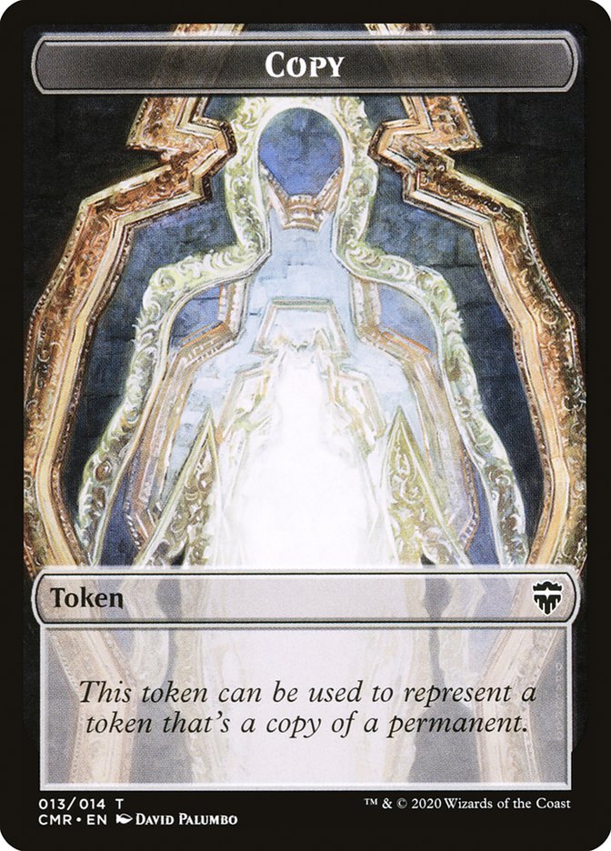 Copy (013) // Spirit Double-sided Token [Commander Legends Tokens] | Cards and Coasters CA
