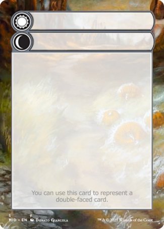 Helper Card (5/9) [Innistrad: Midnight Hunt Tokens] | Cards and Coasters CA